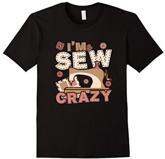 Men's I'm Sew Crazy Sewing T-Shirt 3XL