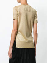Thumbnail for your product : Rochas short-sleeve logo jumper