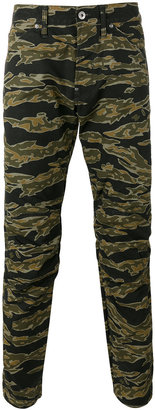 G Star G-Star - camouflage print trousers - men - Cotton/Polyester - 31