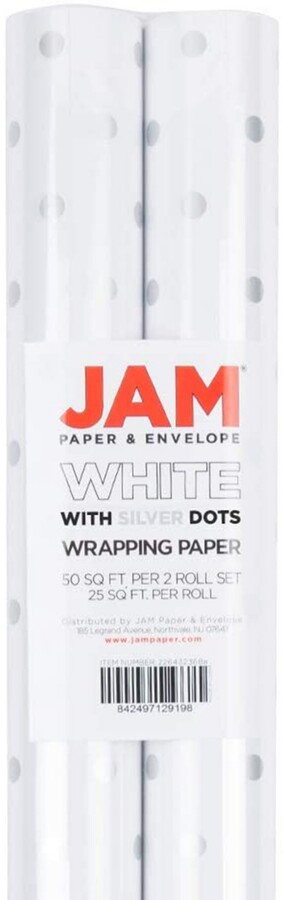 Jam Paper Gift Wrap 50 Square Feet Christmas Kraft Wrapping Paper Rolls,  Pack of 2 - ShopStyle
