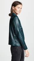 Thumbnail for your product : Nour Hammour Republique Leather Jacket