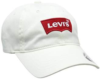 Levi's Men's Big Batwing Flex Fit Flat Cap,One (Size: UN)