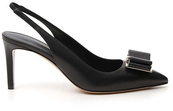 salvatore ferragamo slingback pumps