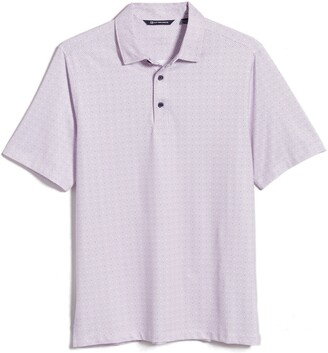 Cutter & Buck Pike Classic Fit Double Dot Print Polo