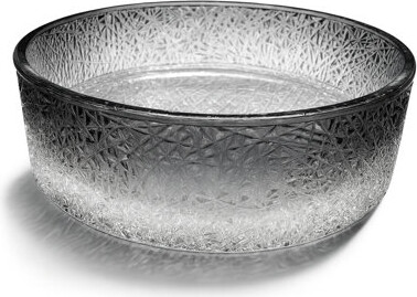 CastelloUSA Stadium 14" Glass Circular Bathroom Vessel Sink - Timeless Collection