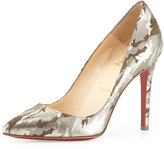 Thumbnail for your product : Christian Louboutin Pigalle Camo Red-Sole Pump