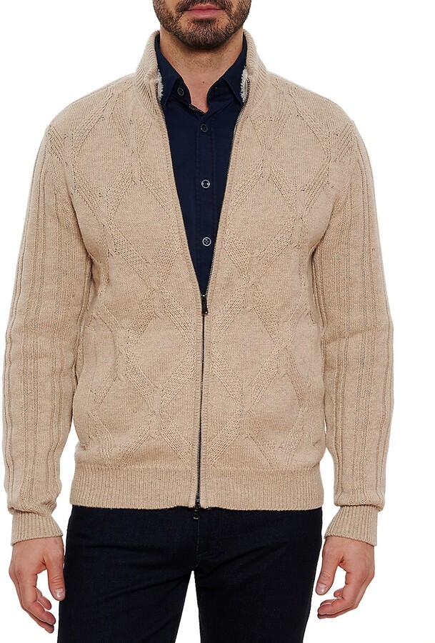 Men Zipper Front Sweater | Shop the world's largest collection of 