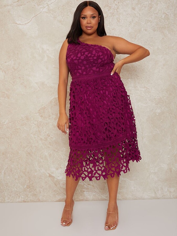 Chi Chi London Curve Crochet Skater Dress ShopStyle
