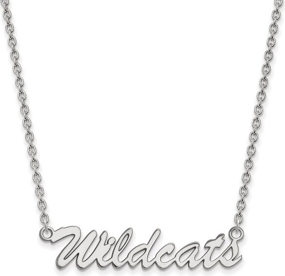 Black Bow Jewelry Co. BlackBowJewelrySterlingSilverKentuckyWildcatsNCAAMediumScriptNecklace18Inch