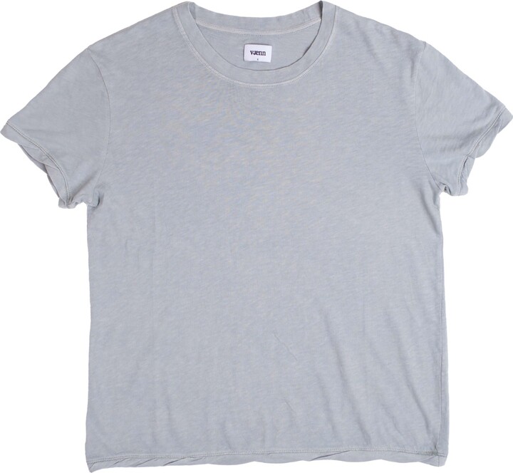 Vænn Slub Crew Tee City Grey