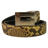 Thumbnail for your product : Gucci Brown Exotic leathers Belt