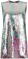 Thumbnail for your product : Halpern Sequin Embellished Mini Dress