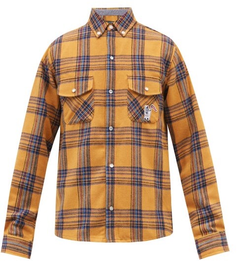 Yellow Flannel Shirt | Shop the world's largest collection of fashion 