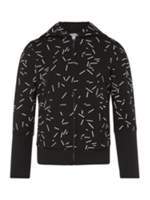 Thumbnail for your product : DKNY Girls Hooded Cardigan