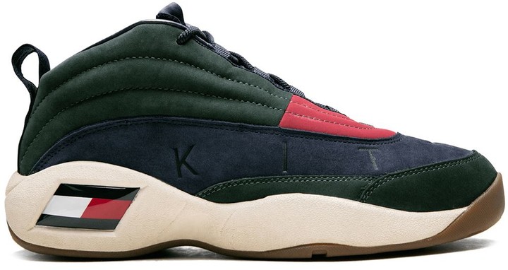 Fila x Kith x Tommy Hilfiger BBall LUX sneakers - ShopStyle