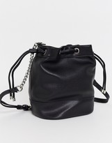 Thumbnail for your product : Replay bucket bag in black
