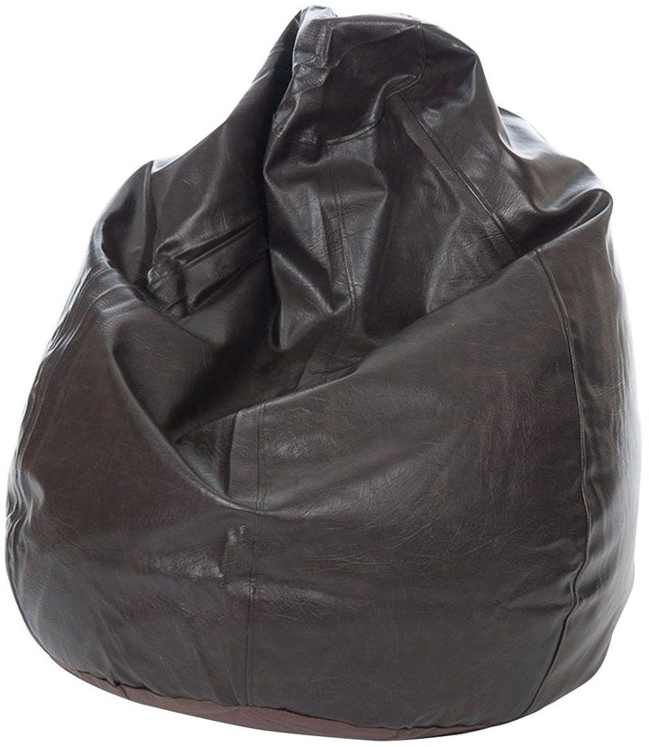 Kaikoo Faux Leather Teardrop Bean Bag 6 cubic feet ShopStyle Home