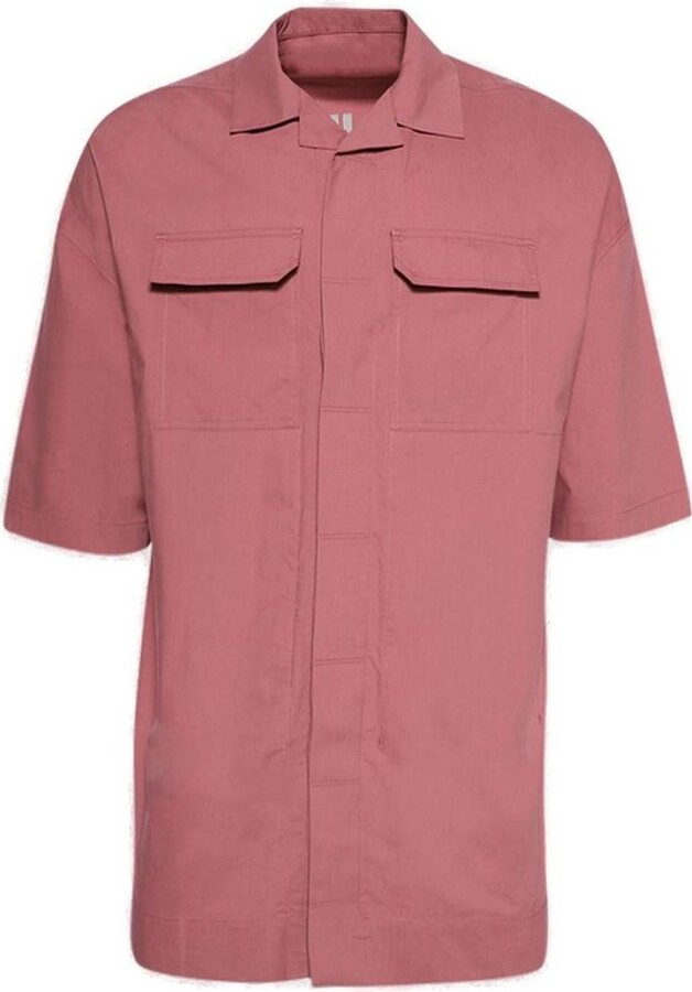 Rick Owens Magnum Tommy Short-Sleeved Shirt