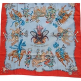 Thumbnail for your product : Hermes Multicolour Silk Scarf