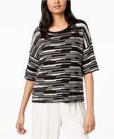 Thumbnail for your product : Eileen Fisher Organic Printed Sweater