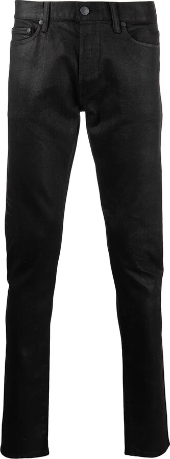 John Elliott High-Rise Slim-Fit Jeans