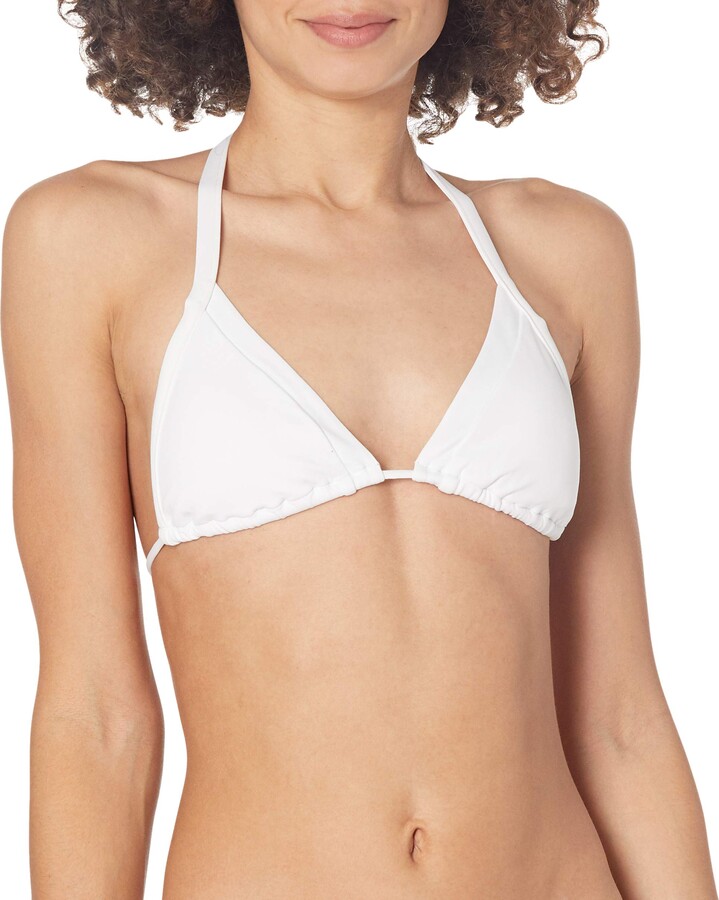 Seafolly Slide Triangle Bikini Top Swimsuit with Wide Straps Femme