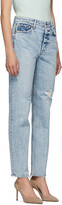 Thumbnail for your product : GRLFRND Blue Devon Jeans