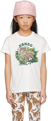 Kenzo Kids Off-White 'Tropical Jungle' T-Shirt