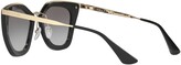 Thumbnail for your product : Prada PR 53SS Gradient Cat's Eye Sunglasses, Black