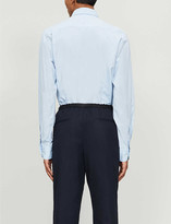 Thumbnail for your product : Eton Slim-fit cotton and silk-blend shirt