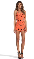 Thumbnail for your product : harlyn Piped Strappy Romper