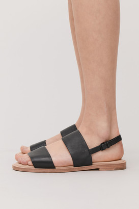 cos leather strap sandals