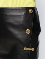 Thumbnail for your product : Versace Medusa details midi skirt