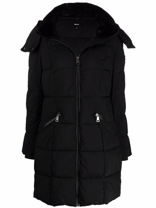 DKNY Padded Hooded Coat