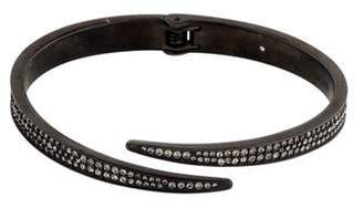 Michael Kors Crystal Pavé Matchstick Hinged Bracelet