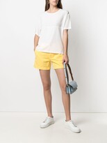 Thumbnail for your product : Seventy Contrast Panel Short-Sleeve Blouse
