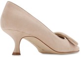 Thumbnail for your product : Manolo Blahnik 50mm Maysale Suede Pumps