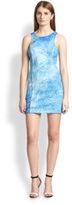 Thumbnail for your product : Autograph Addison Joliet Printed Body-Con Dress