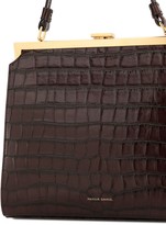 Thumbnail for your product : Mansur Gavriel croc-embossed Elegant bag