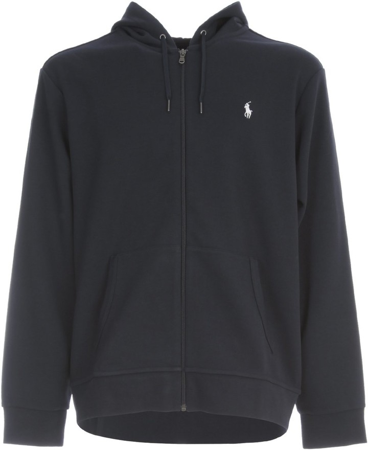 polo zip up hoodie