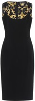 Thumbnail for your product : Versace Stretch-crepe midi dress