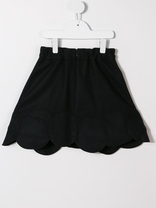 Owa Yurika Circle Hem Detail Skirt