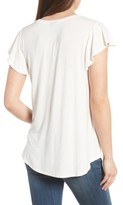 Thumbnail for your product : Bobeau Women's Flutter Sleeve Tee
