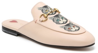 gucci cat mules