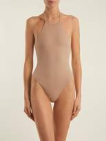 Thumbnail for your product : SuperStar Dos Gardenias Halterneck Swimsuit - Womens - Nude