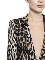 Thumbnail for your product : Just Cavalli Printed Stretch Viscose Jersey Jacket