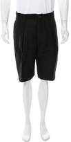 Thumbnail for your product : Rick Owens Felted Drop Crotch Shorts