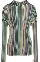 Thumbnail for your product : M Missoni Metallic Ribbed-knit Sweater