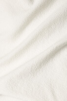 Thumbnail for your product : Rick Owens Diana One-sleeve Textured Cotton-blend Gown - Cream