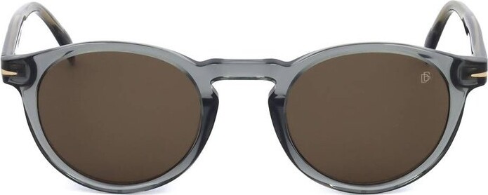 David Beckham Round Frame Sunglasses